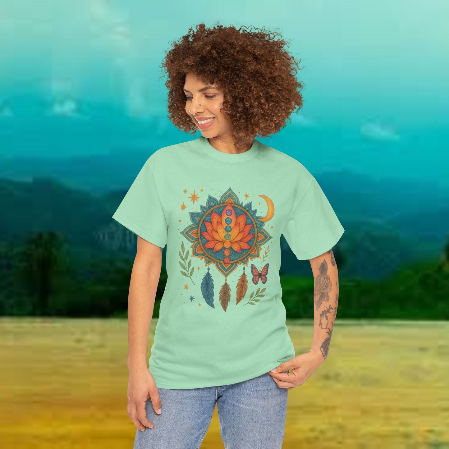 Boho Dream Art Tee - PrairieSpirits Designers Collection