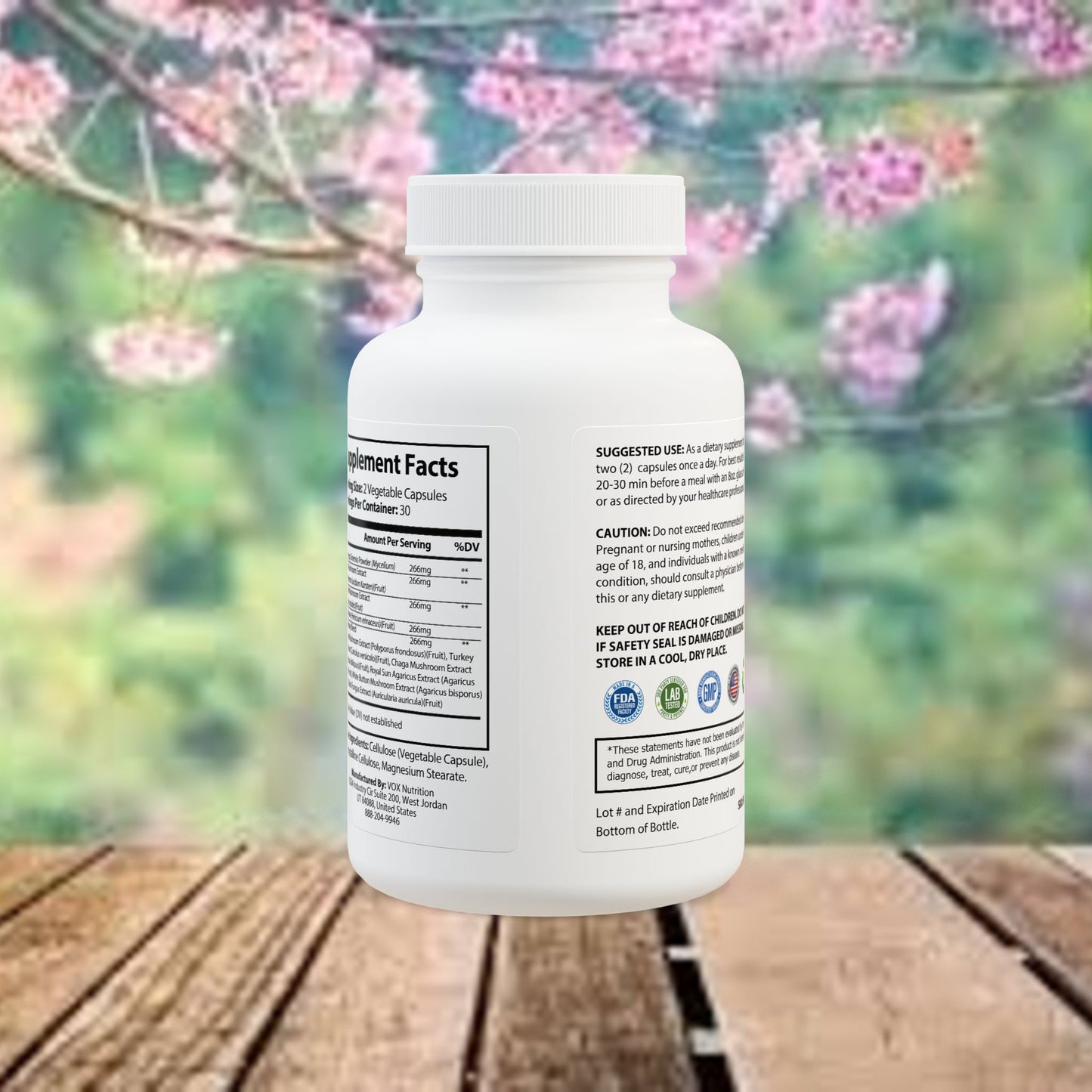 Mushroom Blend Supplement (60 Capsules)