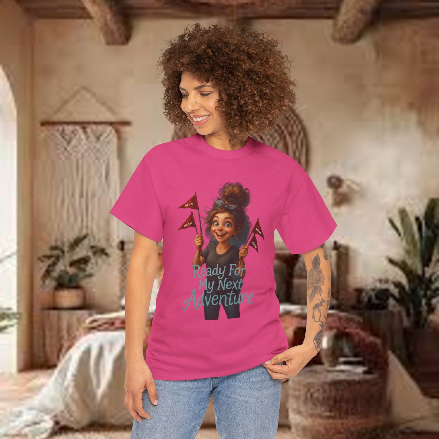 Red Flag Tee -  by PrairieSpirits Designer Collection