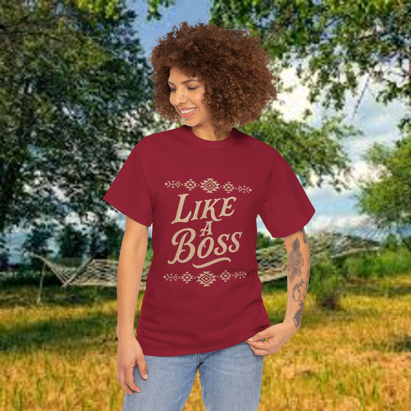 Boss Unisex Tee - PrairieSpirits Designers Collection
