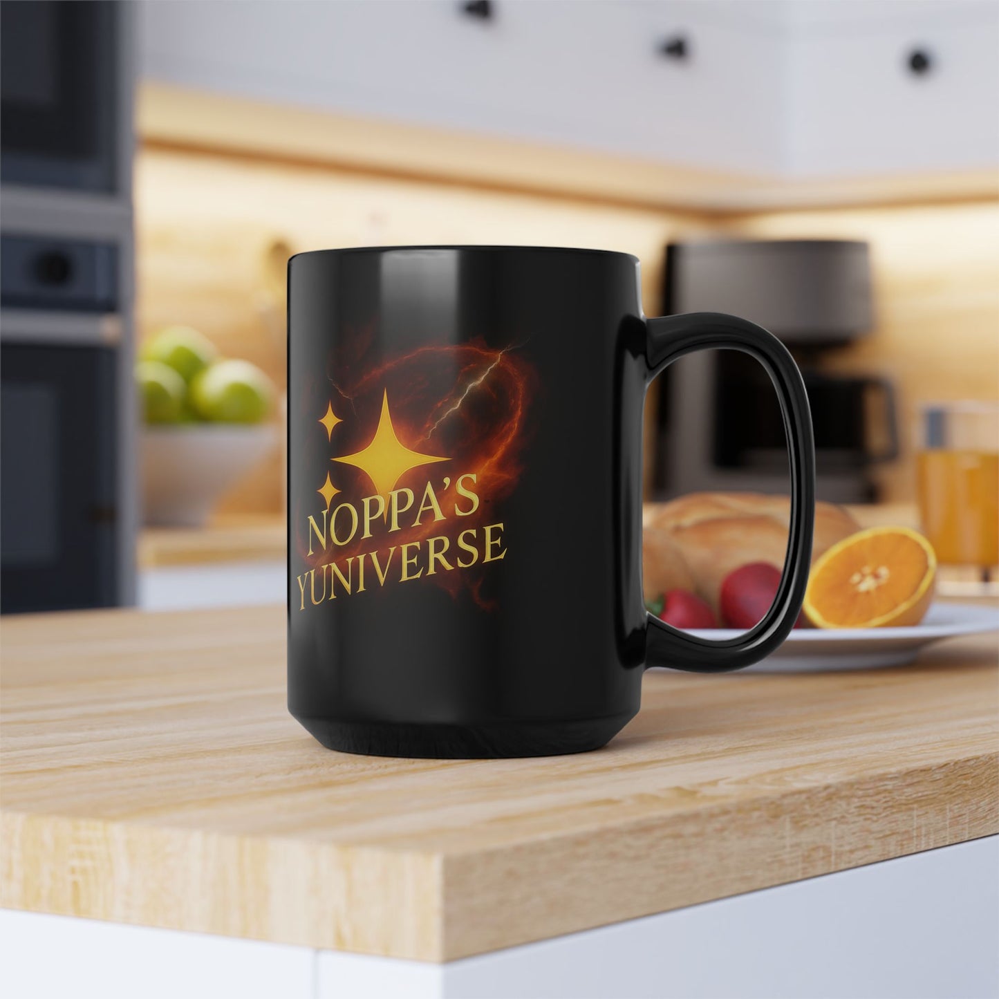 Yuniverse 15oz Black Mug — by PrairieSpirits