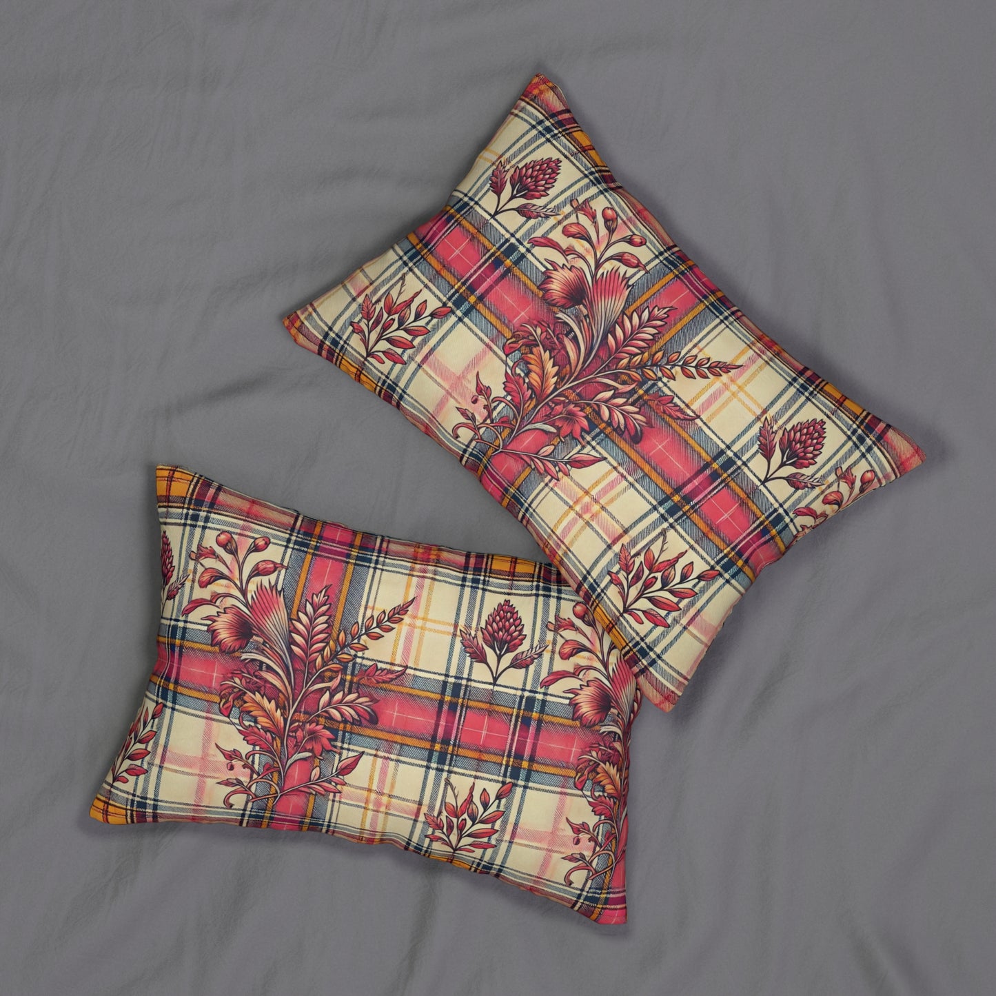 Lumbar Pillow - PrairieSpirits Boho Plaid Collection