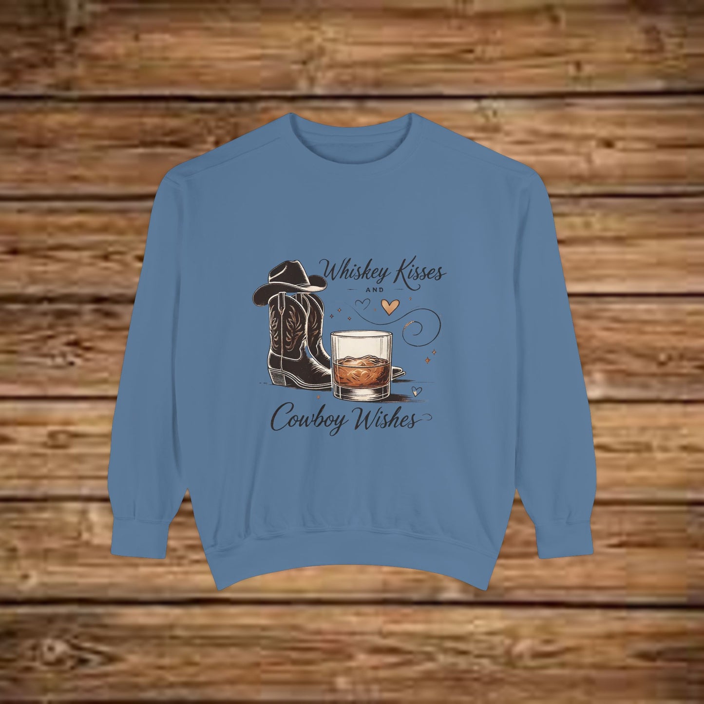 Whiskey Kisses-Sweatshirt