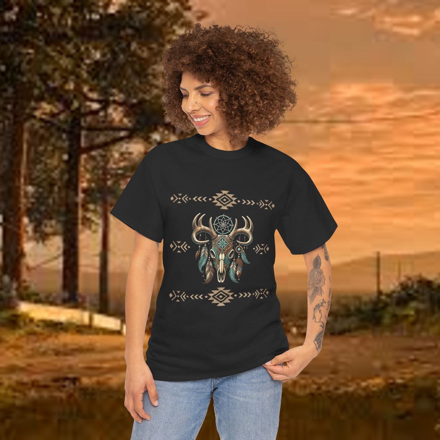Boho Tee - Native Boho PrairieSpirits Designers Collection