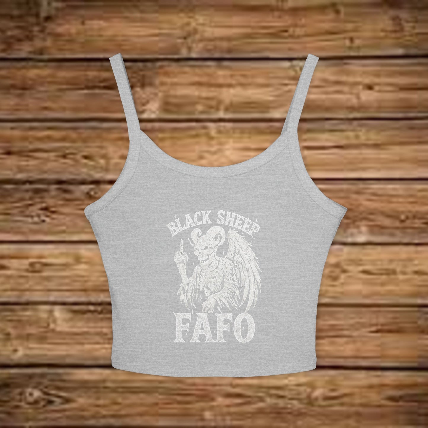 Black Sheep Graphic Tank Top for Women - FAFO Design