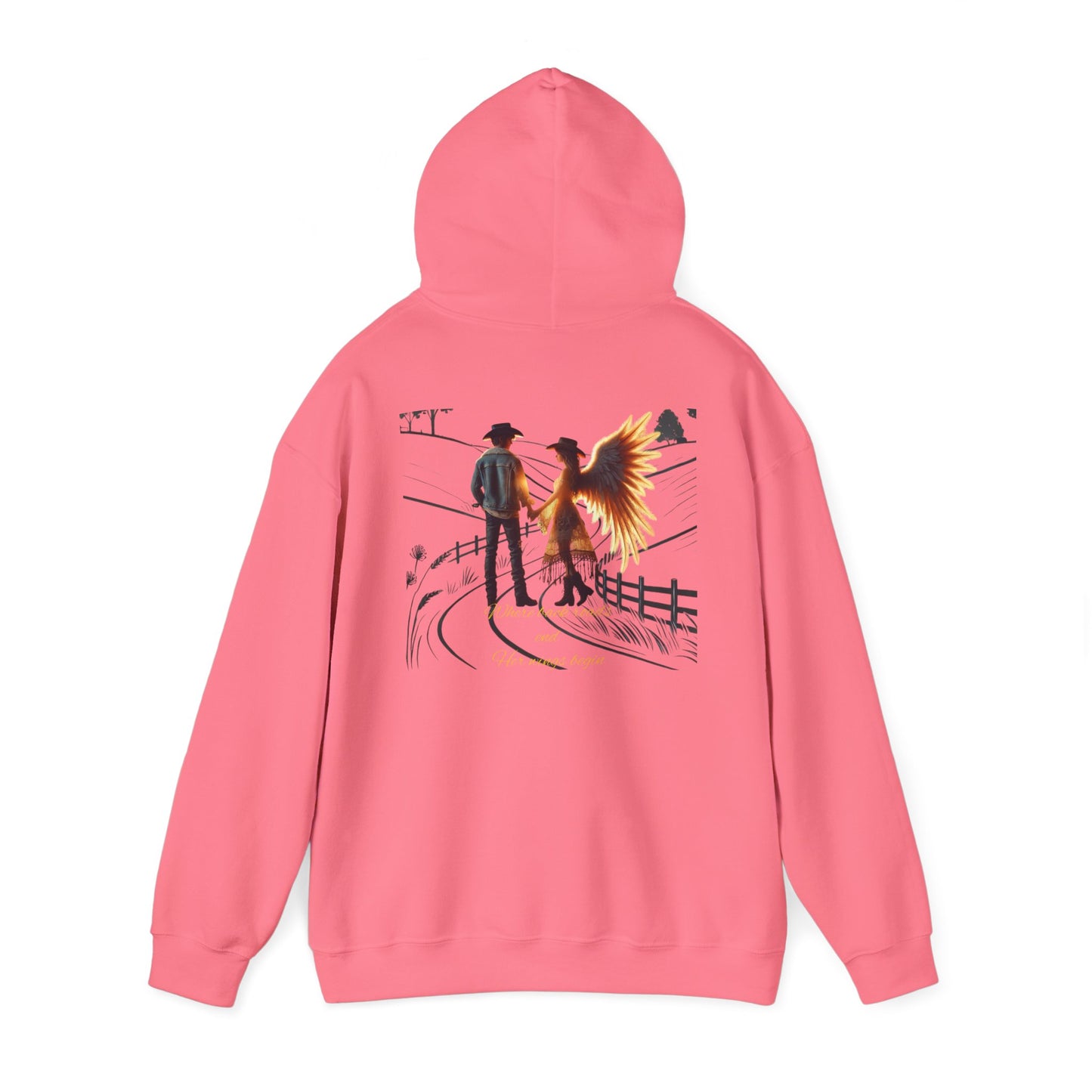 Cowboys & Angels Hoodie - PrairieSpirits Designers Collection