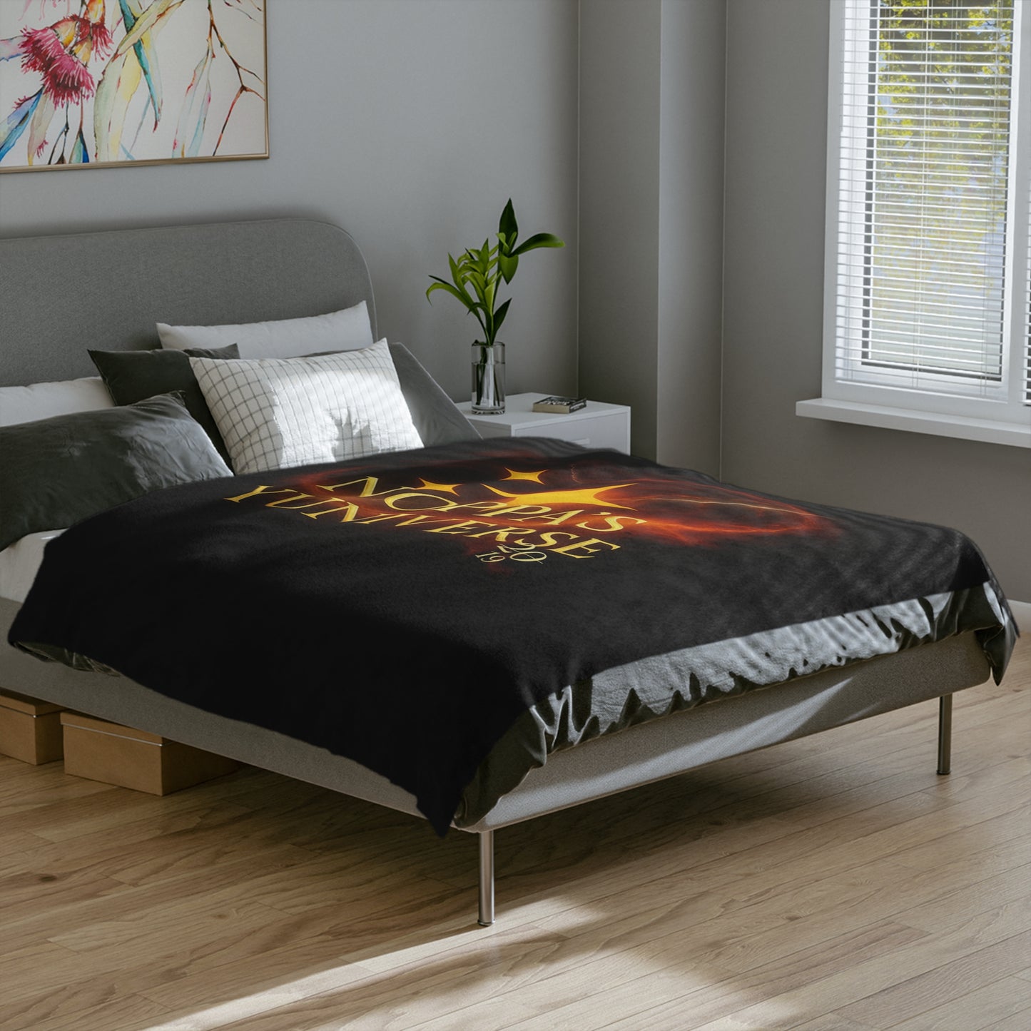 Yuniverse Velveteen Blanket- by PrairieSpirits