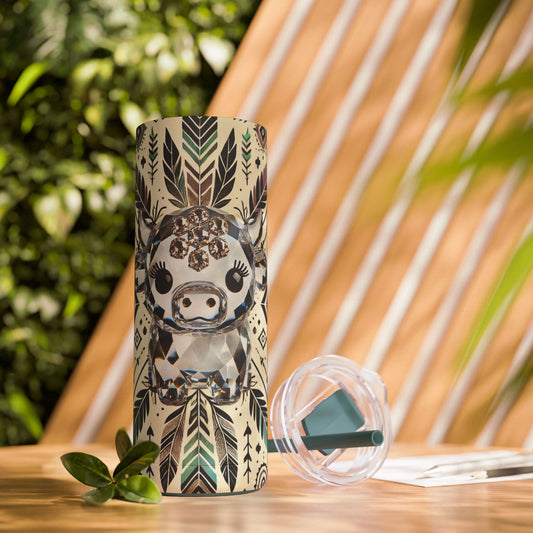 MiniMoo Tumbler-PrairieSpirits Boho, Matte 20oz