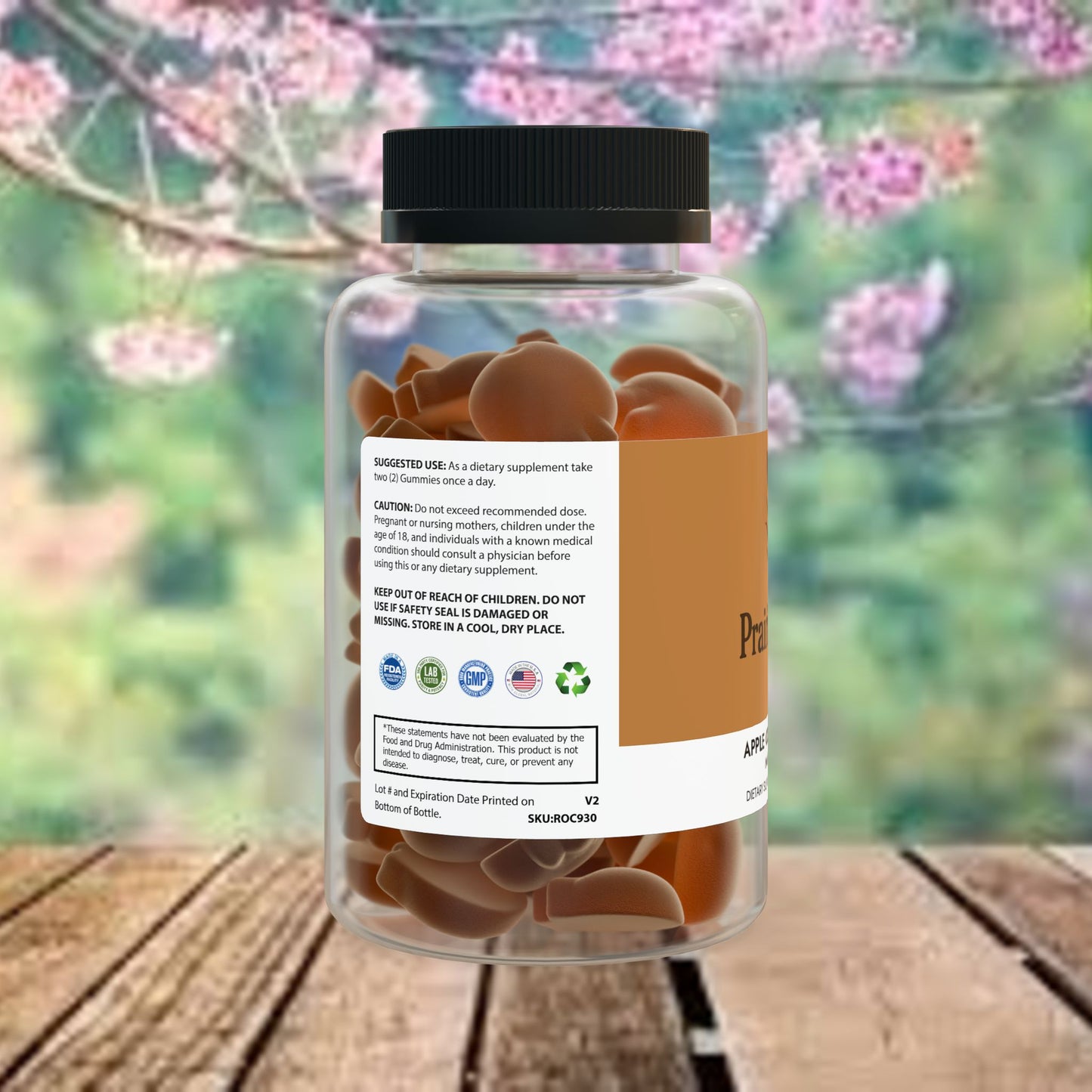 Apple Cider Vinegar Gummies (60 Gummies)