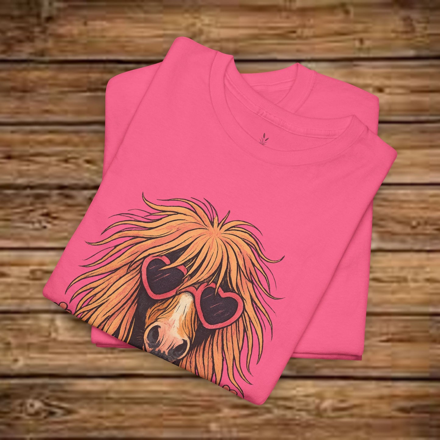 Cotton Tee - PrairieSpirits Designer Collection, Specific Kinda Crazy Print