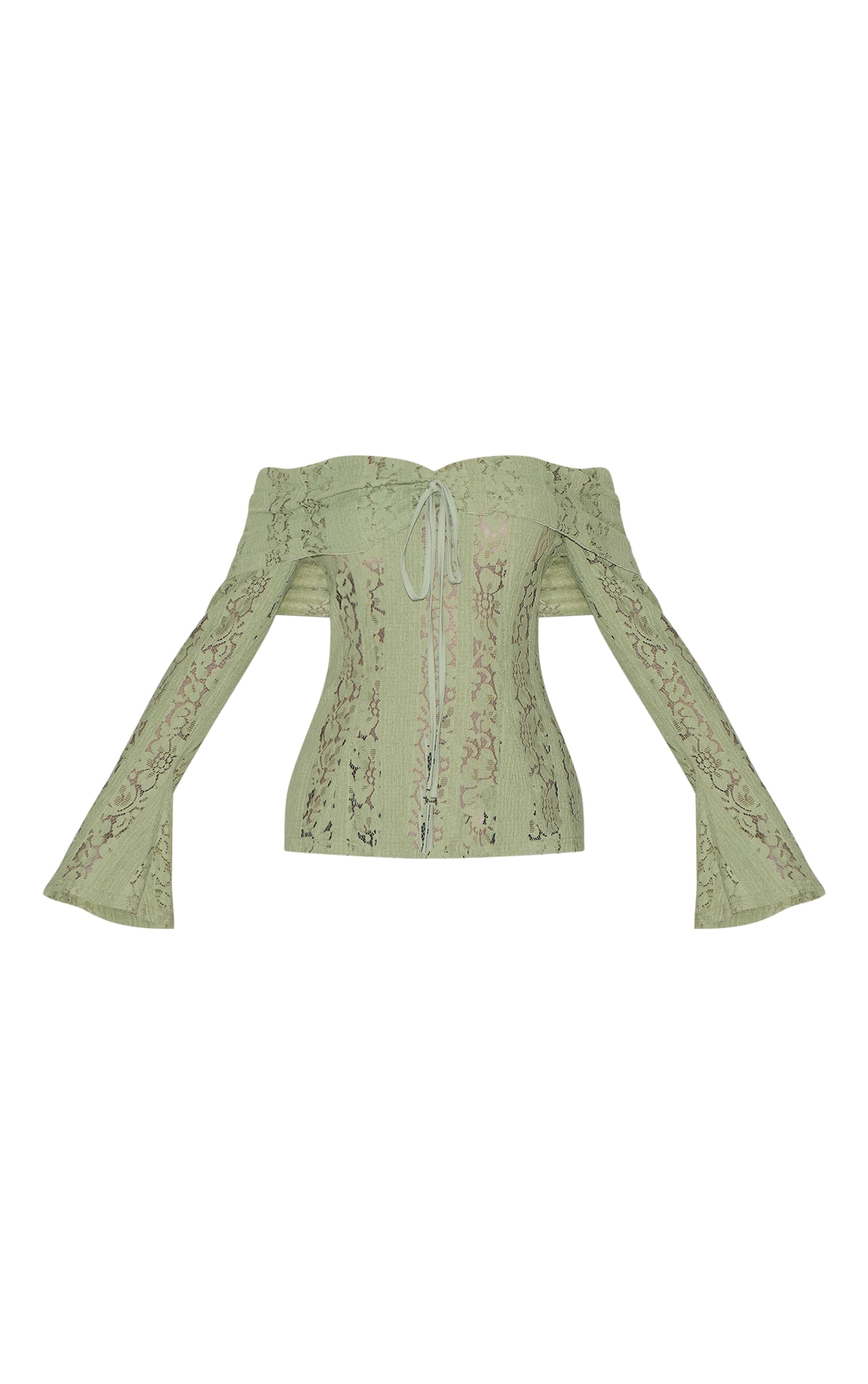 https://cdn-img.prettylittlething.com/e/2/9/5/e295b5e2b4475a0e41eb8488c2e7a2c917065424_CNL9805_5_sage_fitted_lace_flared_sleeve_bardot_top.jpg